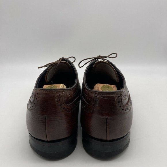 Florsheim Mens Wingtip Oxford Brogue Lace Up Shoes main image 6